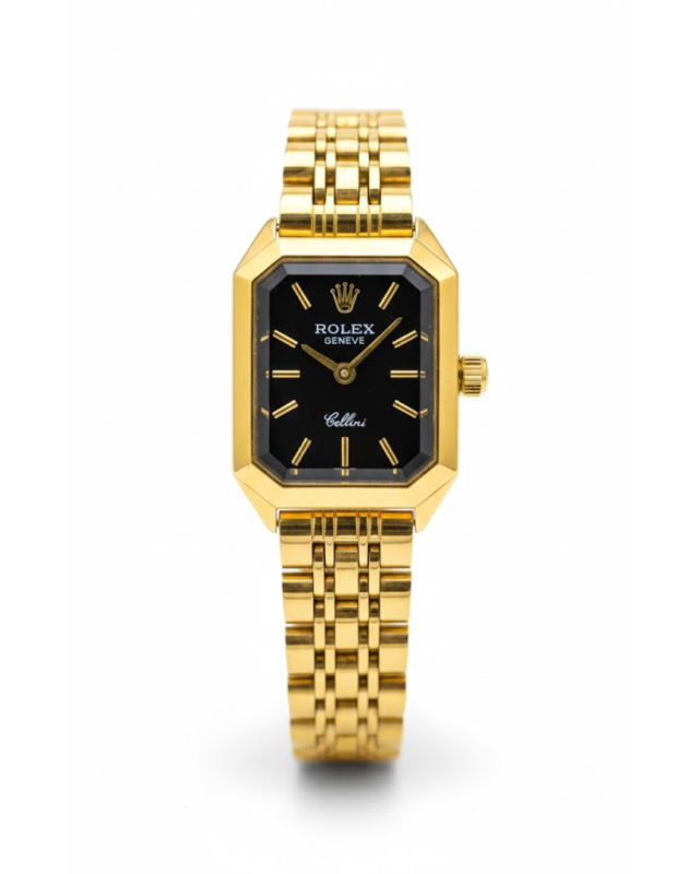 Rolex Cellini Black Dail
