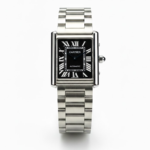 Tank Louis Cartier Black Dial