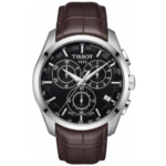 Tissot Couturier Leather Strap Black Dail