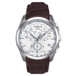 Tissot Couturier Leather Strap White Dail