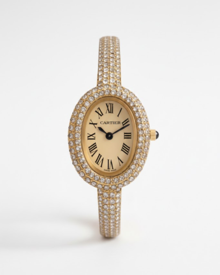 Cartier Baignoire Demonstrated watch Gold Dail