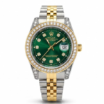 Rolex Datejust Ladies Green Dail